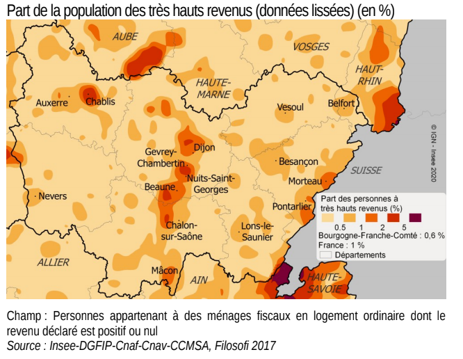 Haut-Doubs. Où sont les riches ?