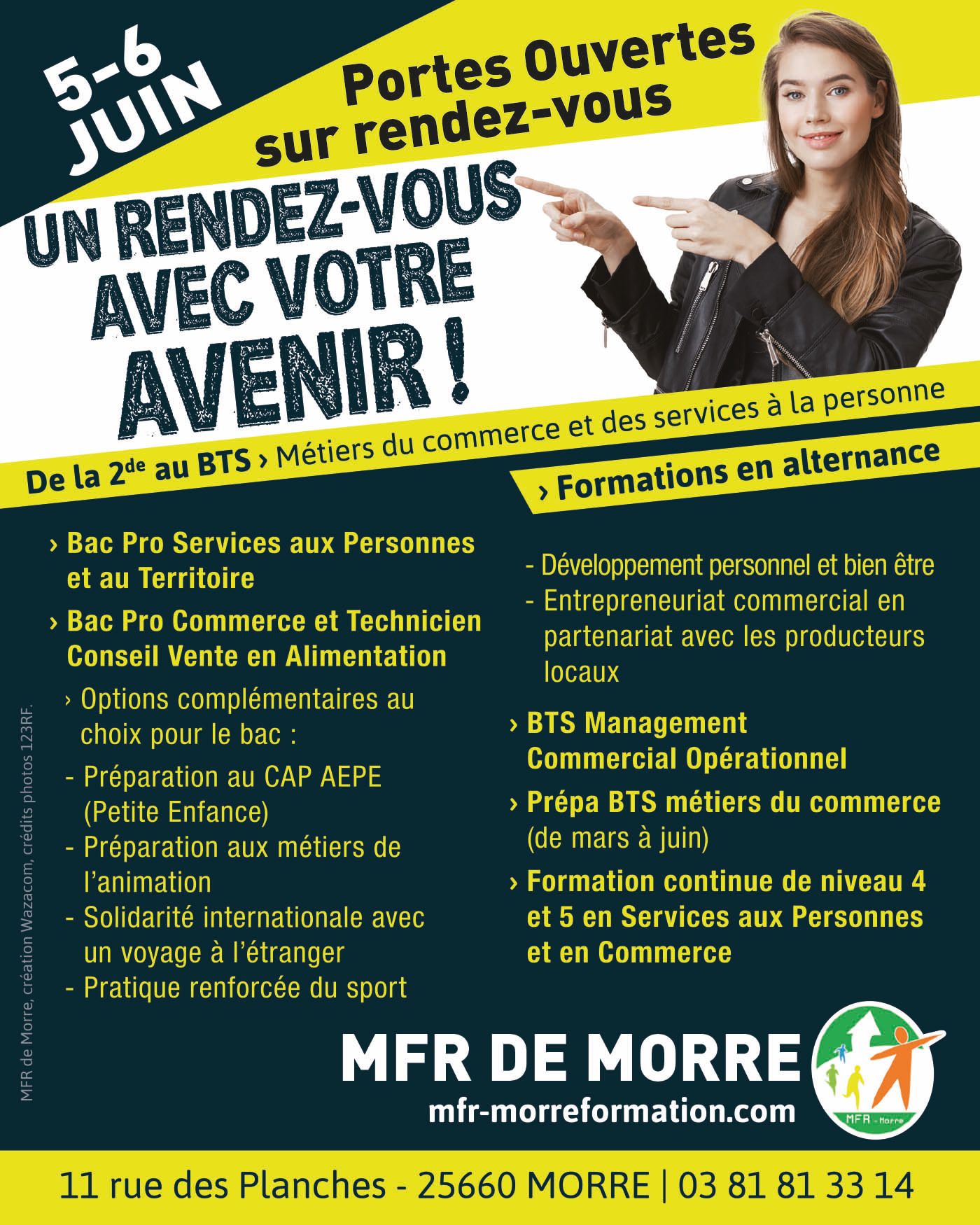 La MFR de Morre ouvre ses portes