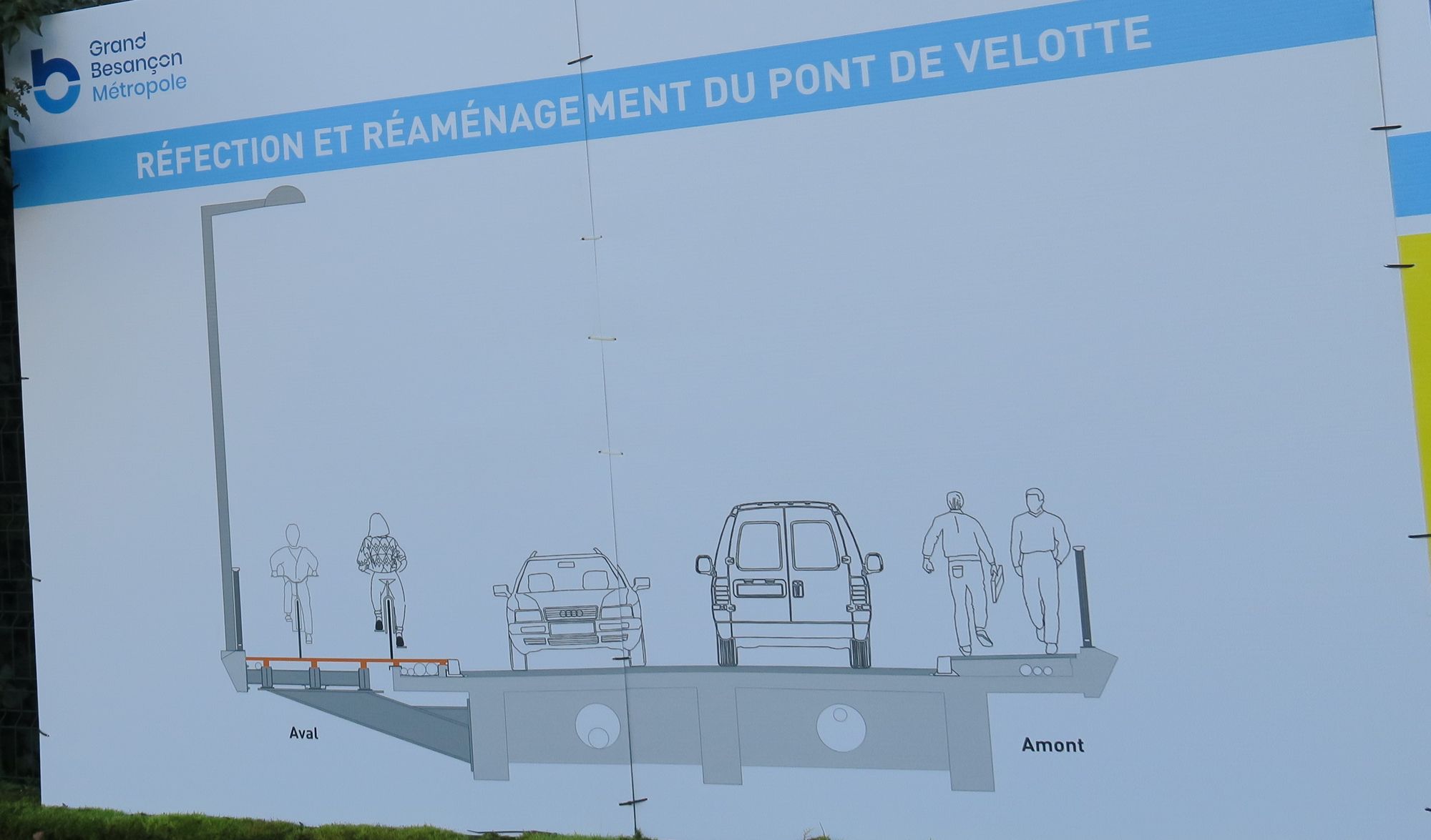 Besançon - Pont de Velotte : c'est parti pour 5 mois de travaux