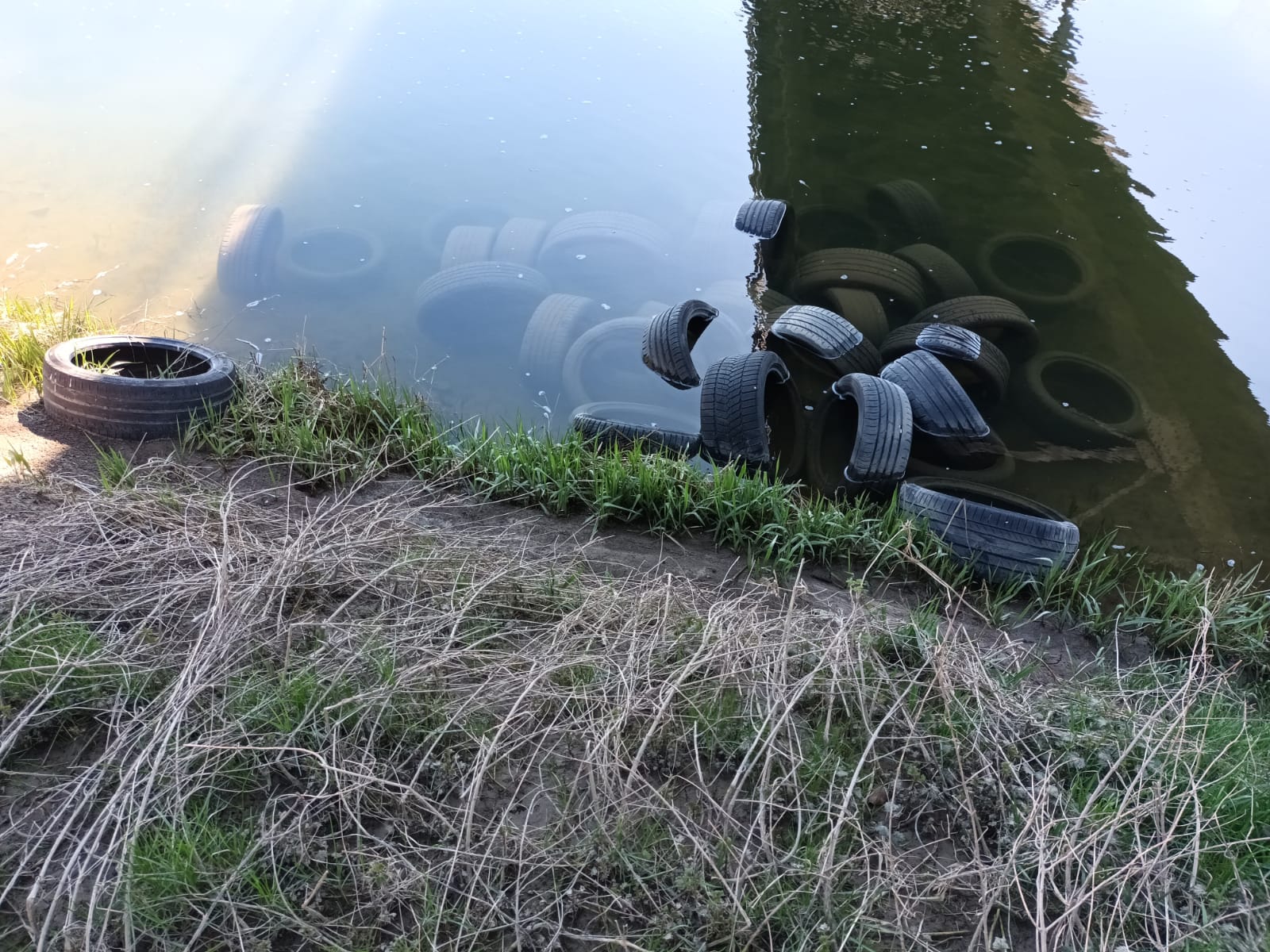 Le manque civisme porte atteinte à l'environnement. Le Doubs est pris pour un dépotoir.