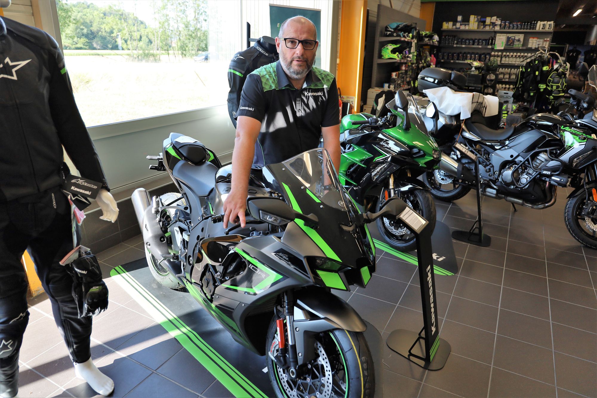 Kawasaki est une marque de référence dans la communauté des motards