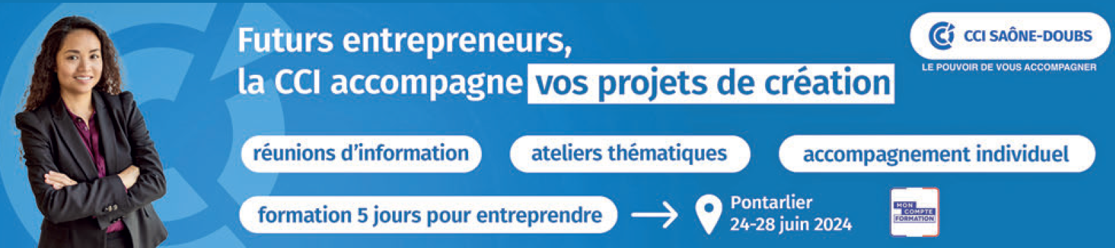 La CCI Saône-Doubs au plus proche  des entrepreneurs du Haut-Doubs