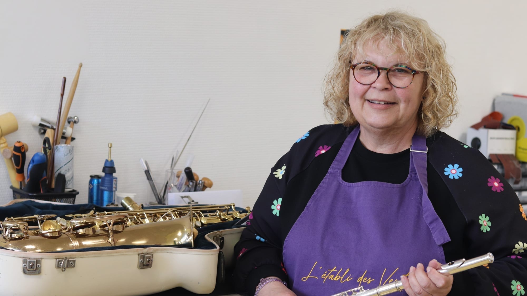 Métier d’art - Elle donne un second souffle aux instruments