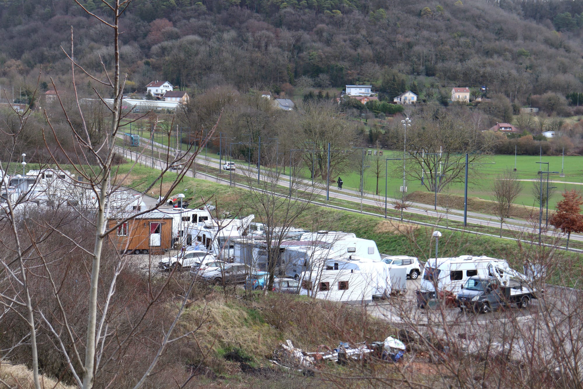 Chemaudin-et-Vaux - Avis défavorable pour l’aire de grand passage des gens du voyage