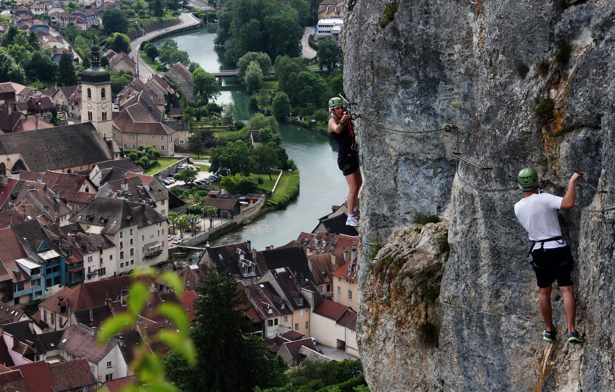 Les via ferrata participent à l’attractivité touristique du territoire Loue-Lison